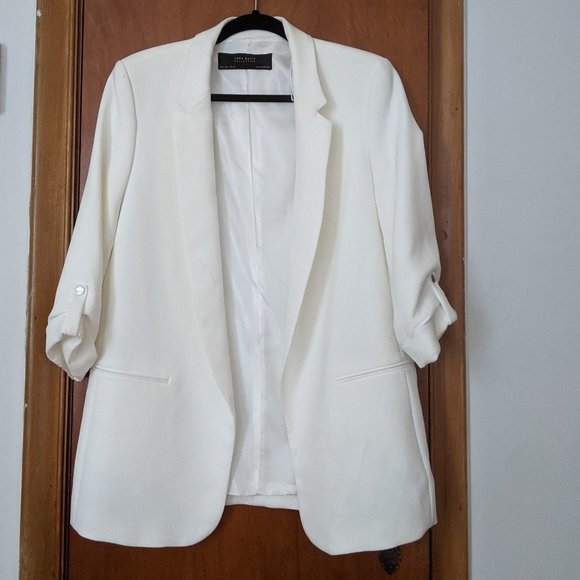 Zara white oversized blazer - Picture 2 of 6